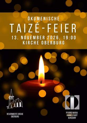 Flyer Taizé-Feier 2026